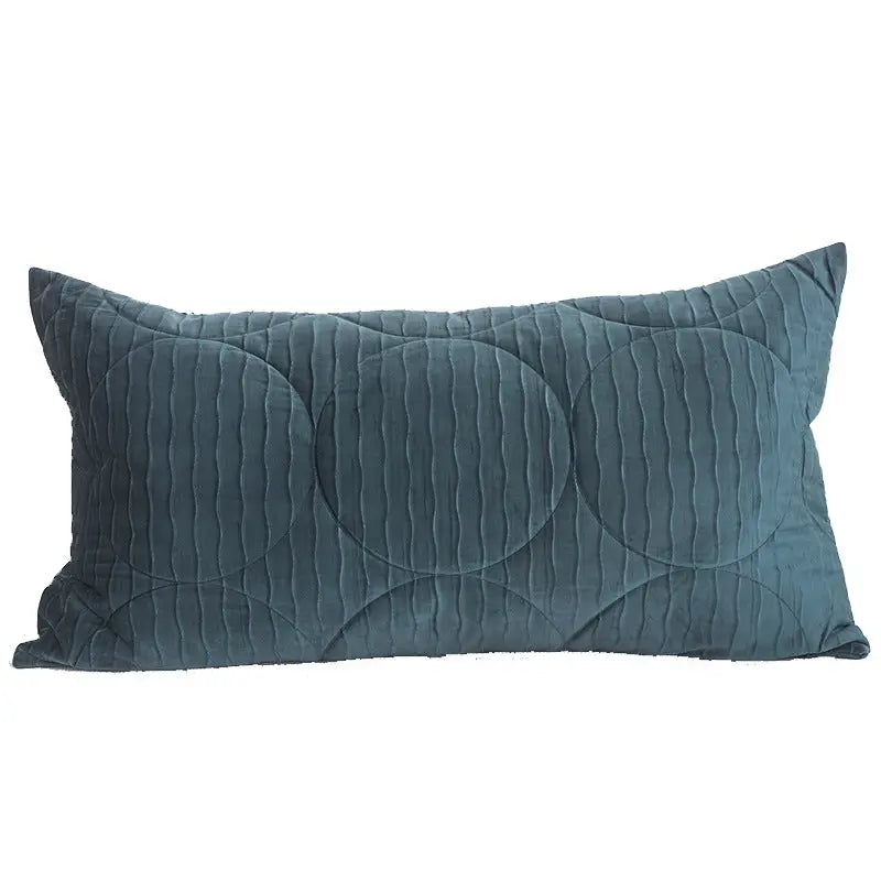 Housse de Coussin Velours Nordic CILECTED Green-50x90cm