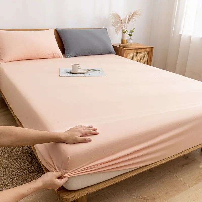 Housse de Matelas Coton Anti-Poussière PROTECTO Light pink-180X200cm twopiece suit