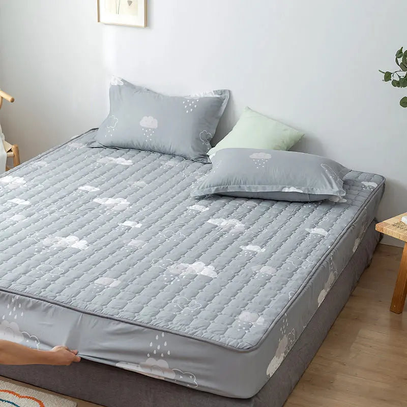 Housse de Matelas Imperméable Coton QUILIA 7style-180x200cm