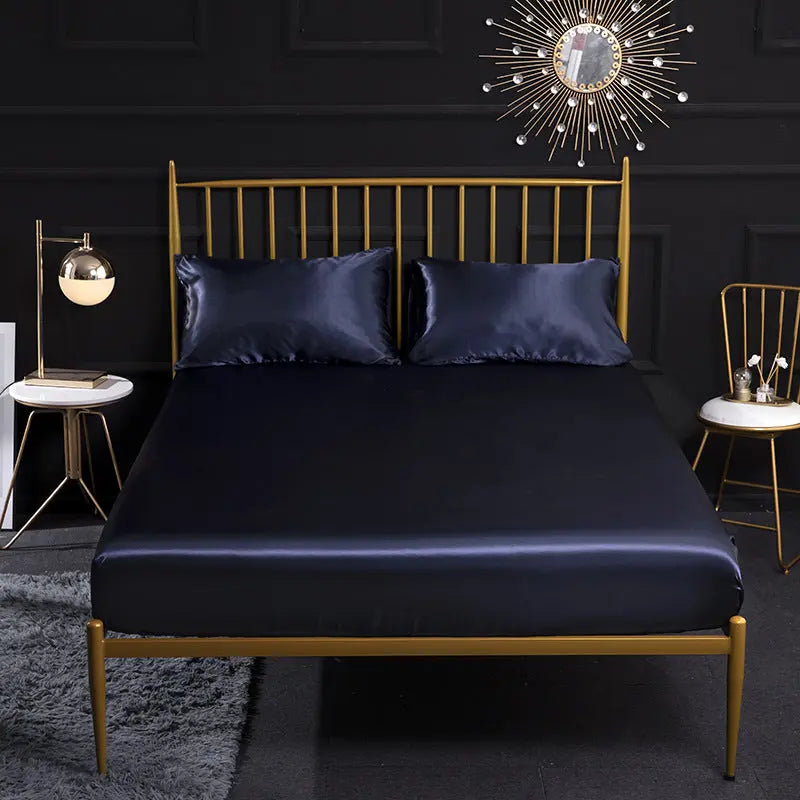 Housse de Matelas Soie Quilting SERENA Royal Blue-138x190x35cm