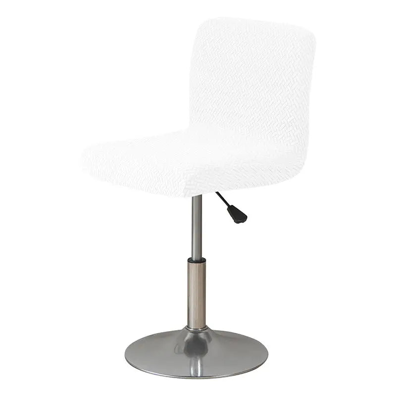 Housse de Tabouret Extensible **JACQUO** Bleaching-Short Back