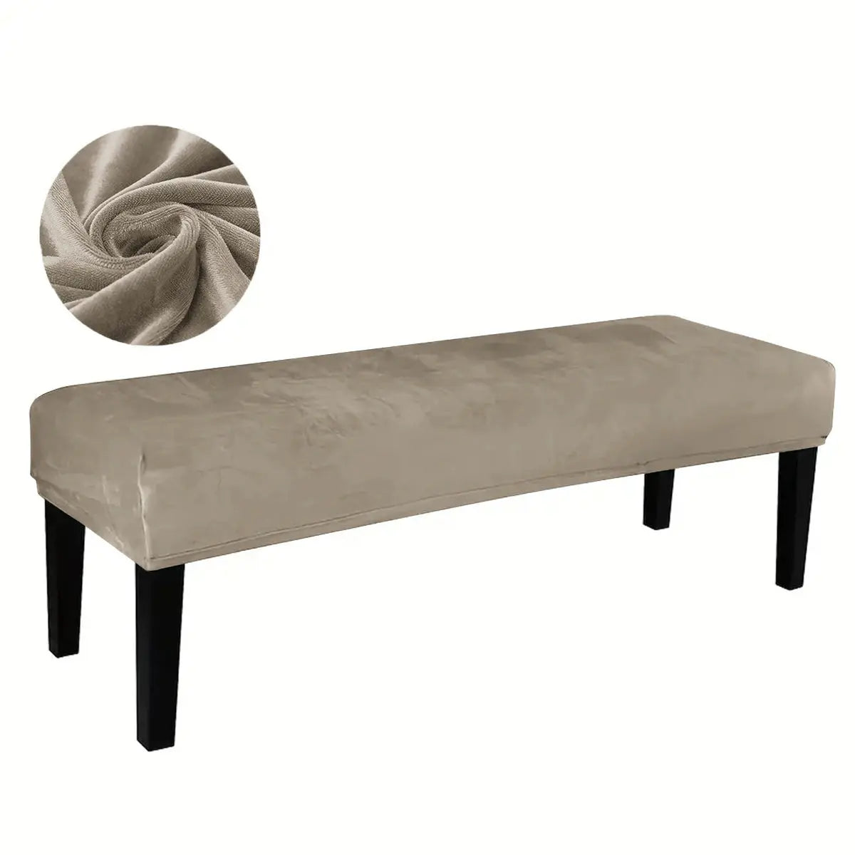 Housse Banquette Fourrure Moderne SILVEN