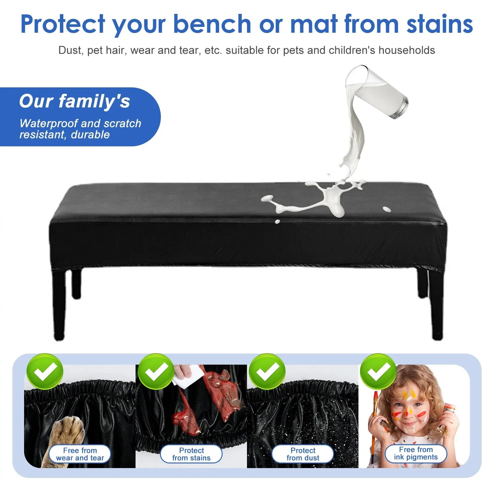 Housse Banquette Extensible PU LIVANTO