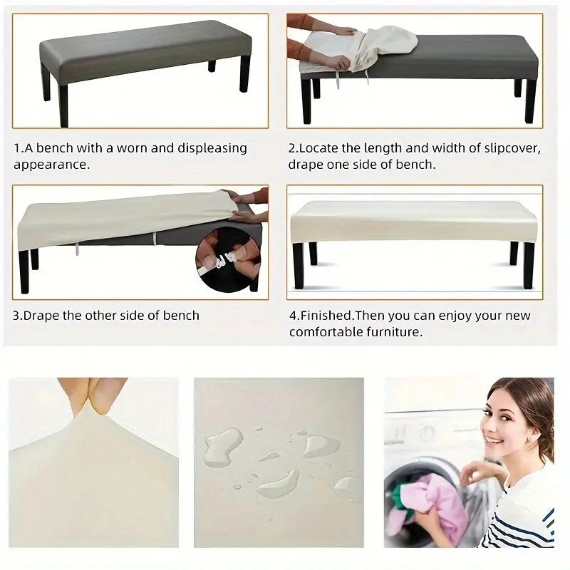 Housse Banquette Cuir Imperméable BALSINA