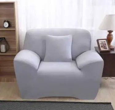 Housse de canapé Moderne MINISTYL Grey-Double and two pillows