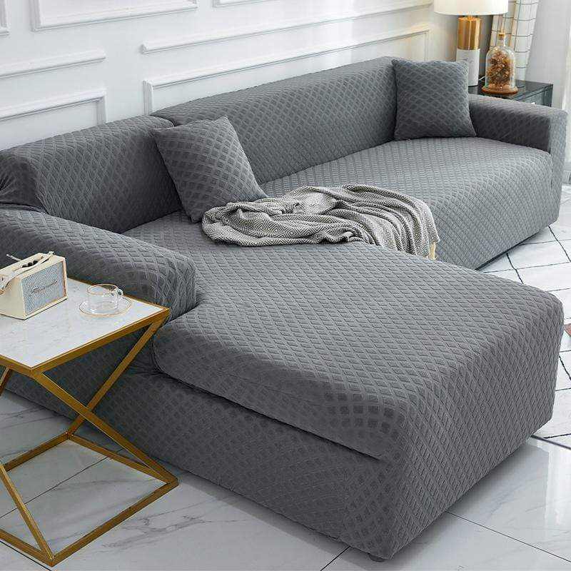 Housse de canapé d'angle GLAMOUR - Housse De France