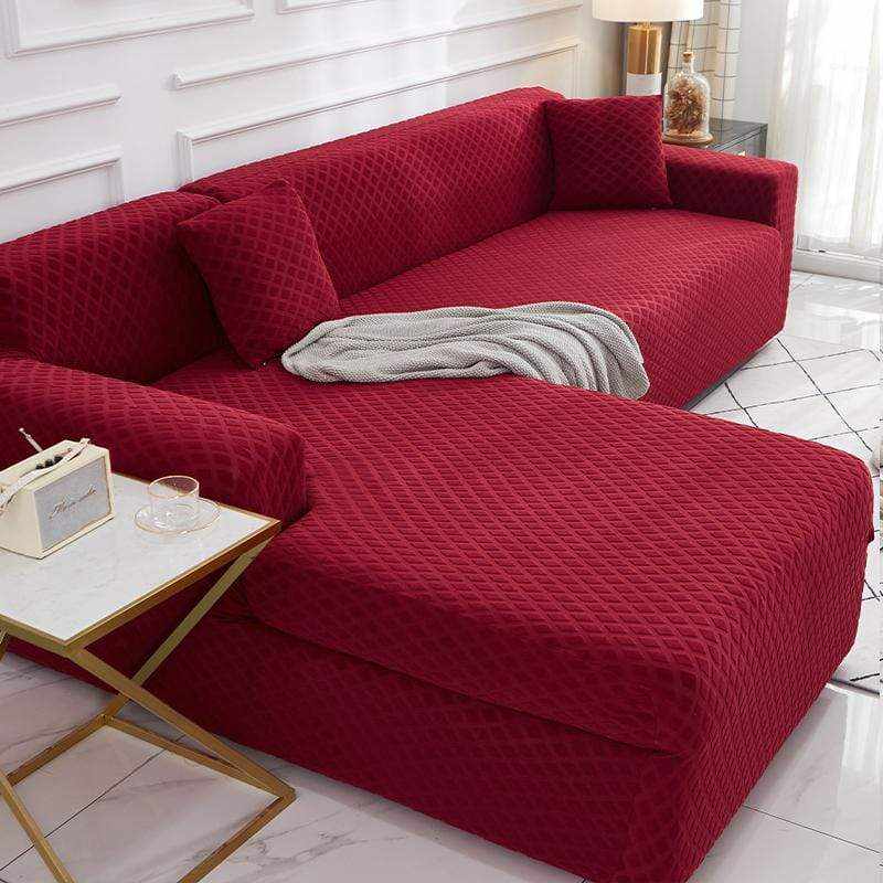 Housse de canapé d'angle GLAMOUR - Housse De France