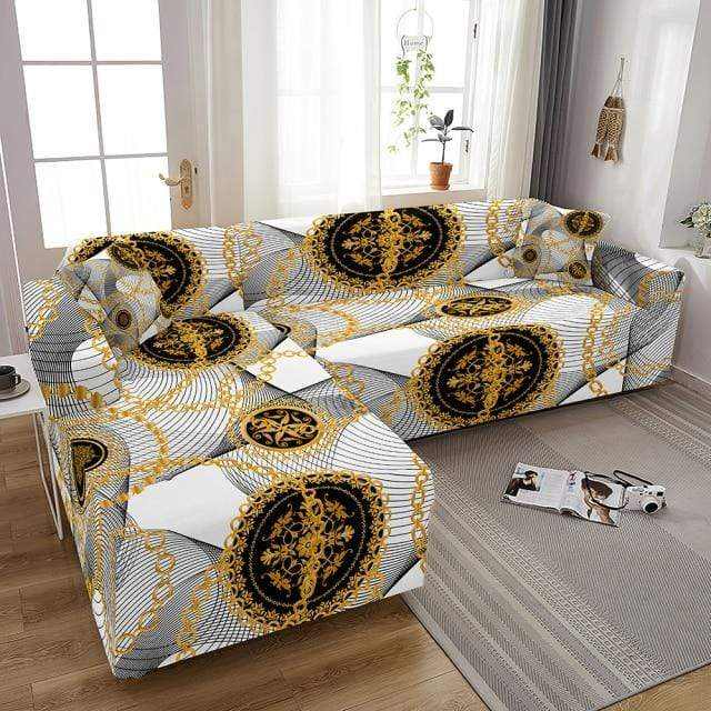 Housse de canapé d'angle SAFARI - Housse De France