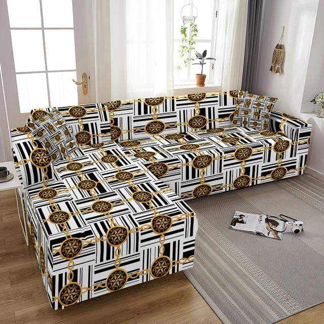 Housse de canapé d'angle SAFARI - Housse De France