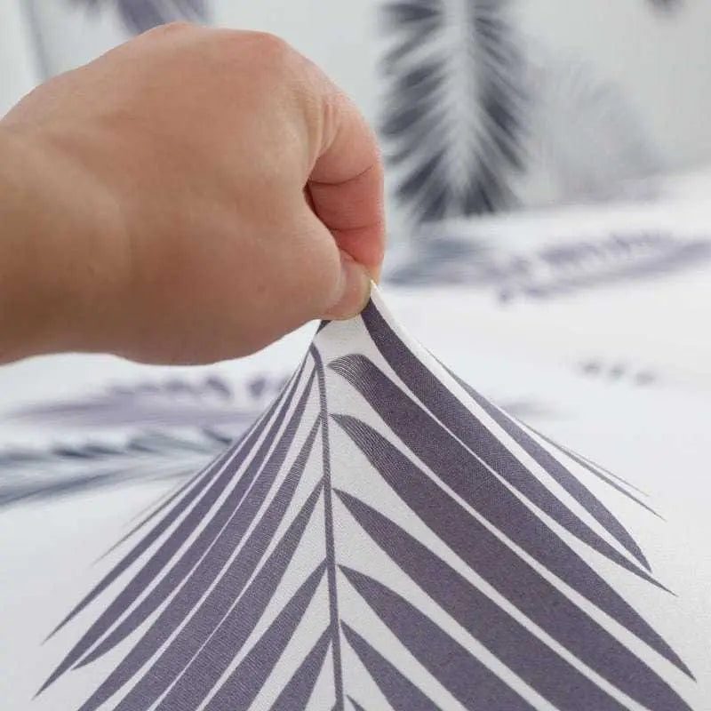 Housse de canapé d'angle TEMU - Design florale - Housse De France