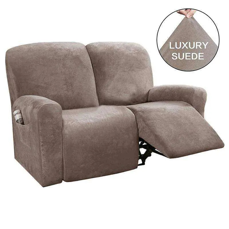 Housse de canapé inclinable ou avec partie relax ARMLAX - Housse De France