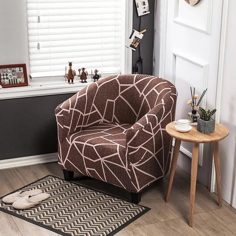 Housse Fauteuil Club Floral VELUNA