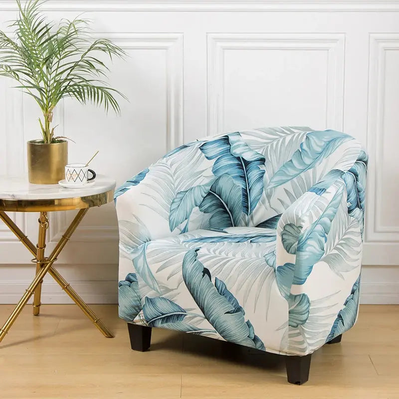 Housse Fauteuil Club Floral VELUNA