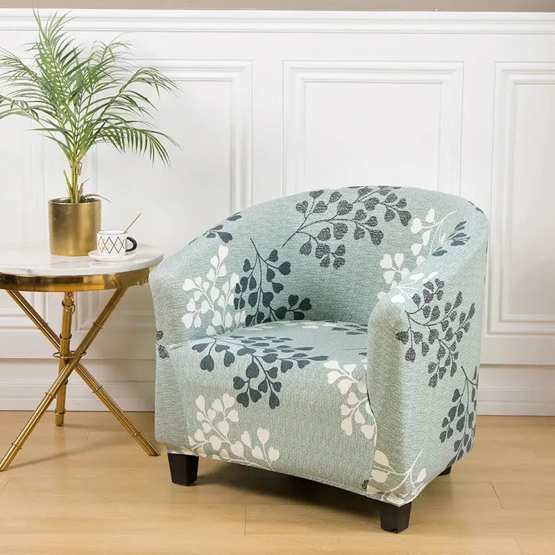 Housse Fauteuil Club Floral VELUNA