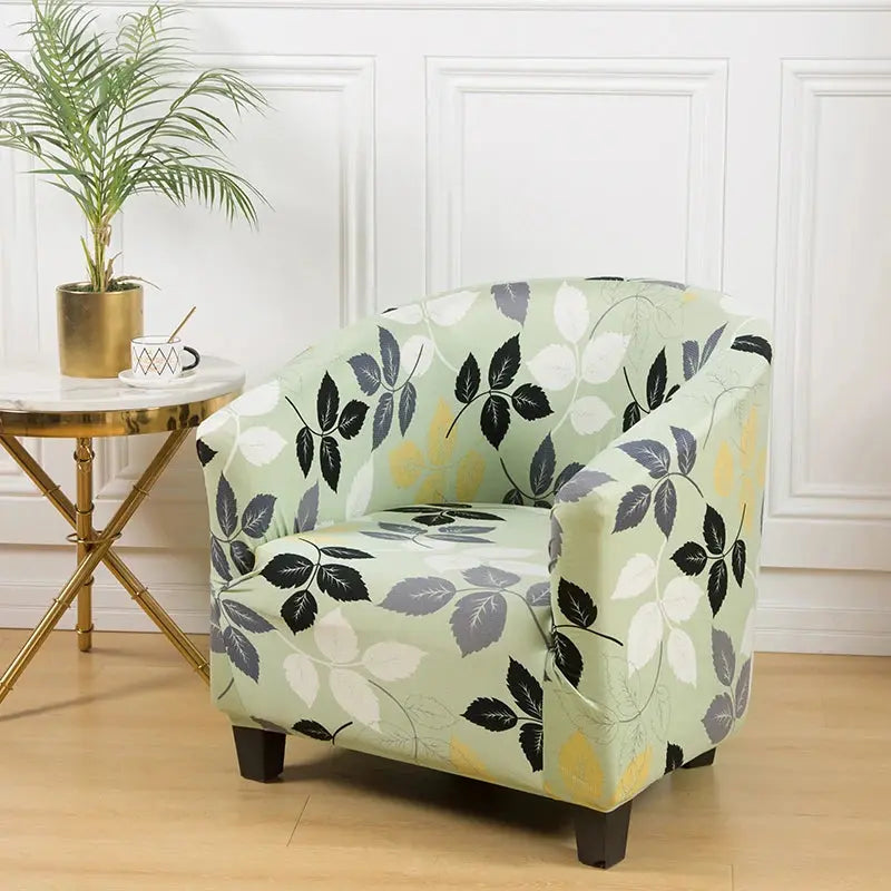 Housse Fauteuil Club Floral VELUNA