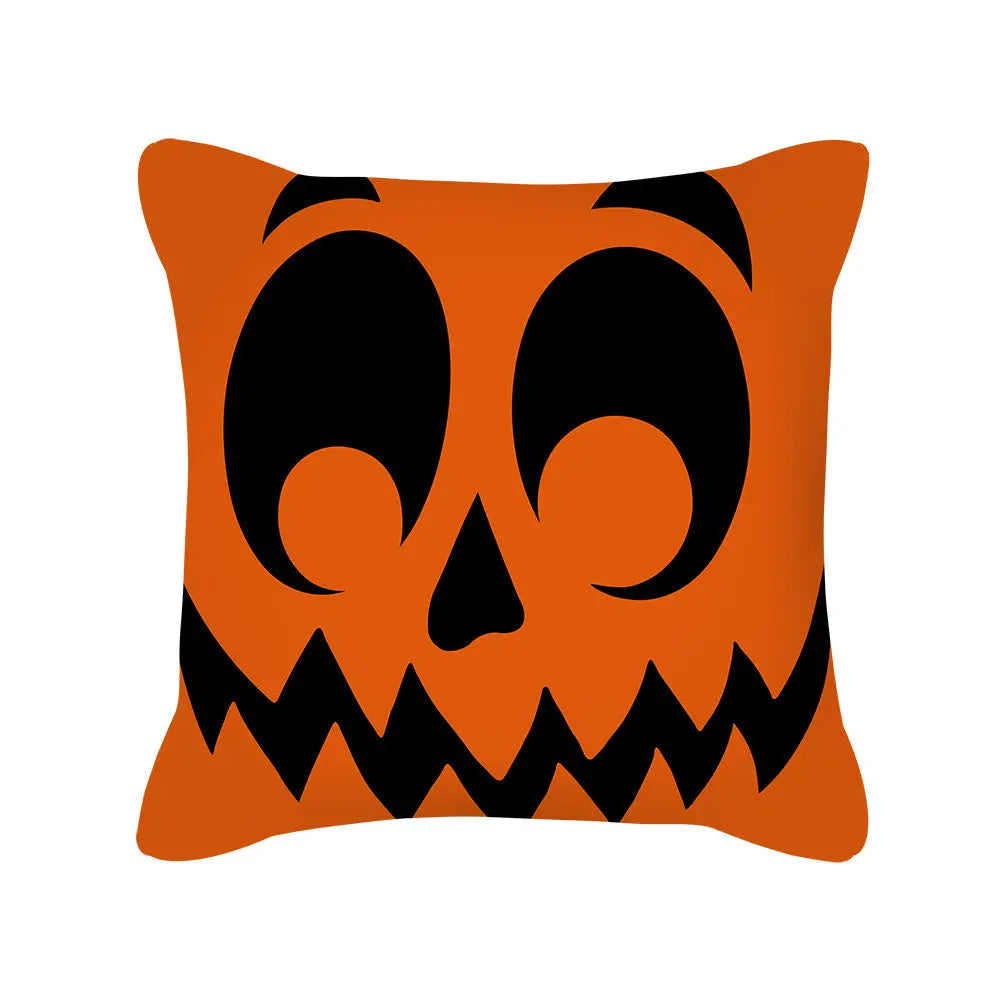 Housse de coussin Halloween Pumpkin NOVELIA WXTPR528-Peach skin