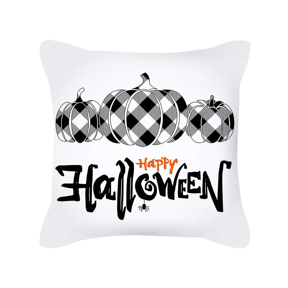 Housse de coussin Halloween Pumpkin NOVELIA WXTPR5213-Peach skin