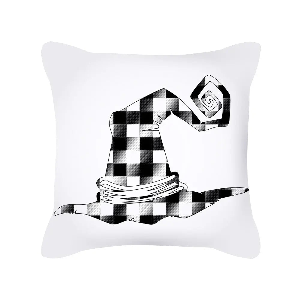 Housse de coussin Halloween Pumpkin NOVELIA WXTPR5216-Peach skin