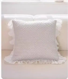 Housse de coussin Minimaliste ICEBEAN Grey-Single pillowcase