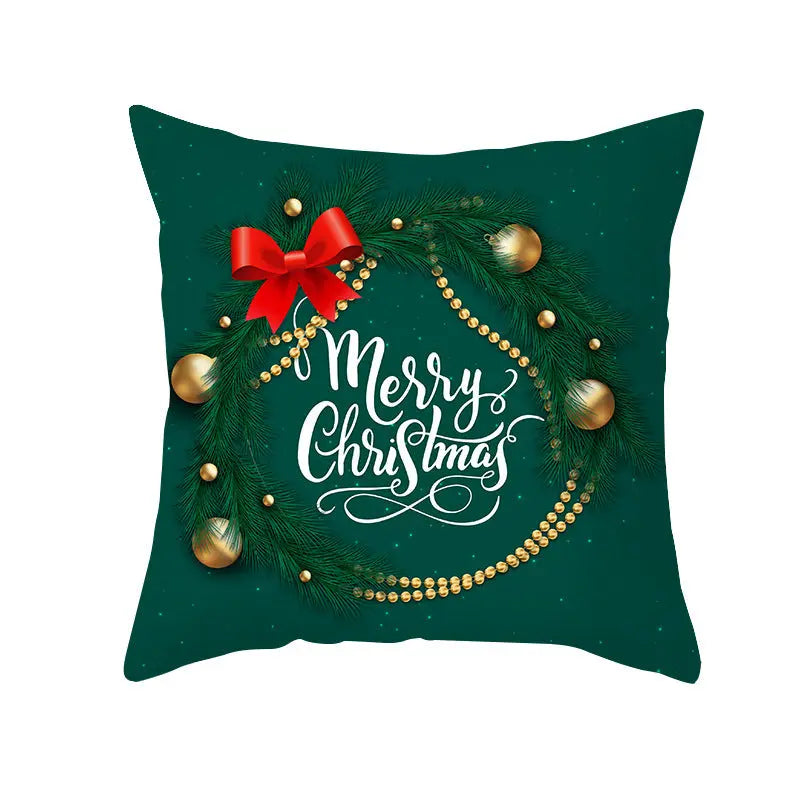 Housse de coussin Noël Moderne CLAUSY J-45x45cm
