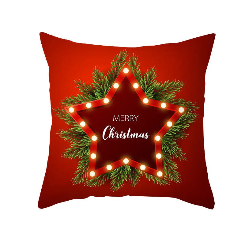 Housse de coussin Noël Moderne CLAUSY L-45x45cm