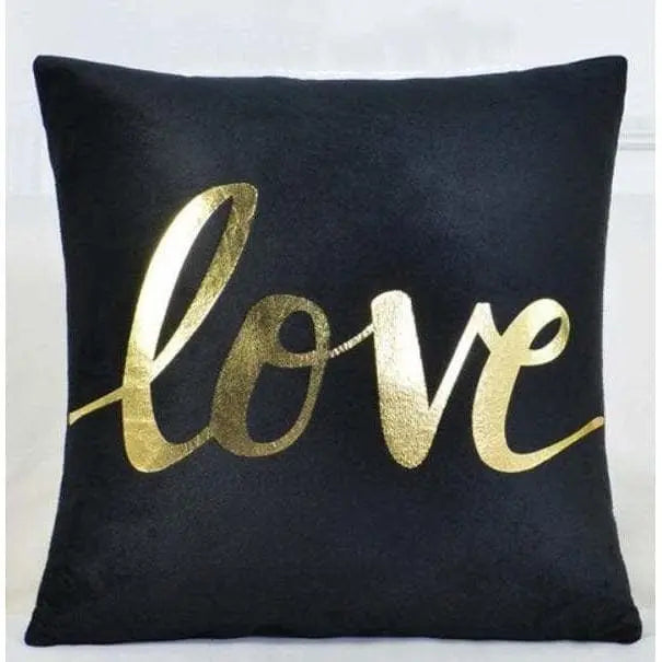 Housse de coussin canapé OR doré - Housse De France