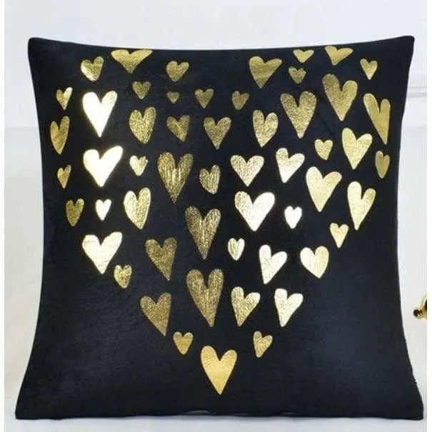 Housse de coussin canapé OR doré - Housse De France