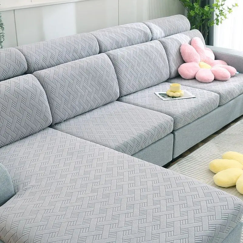 Housse de coussin d'assise de canapé SALERS Housse de France