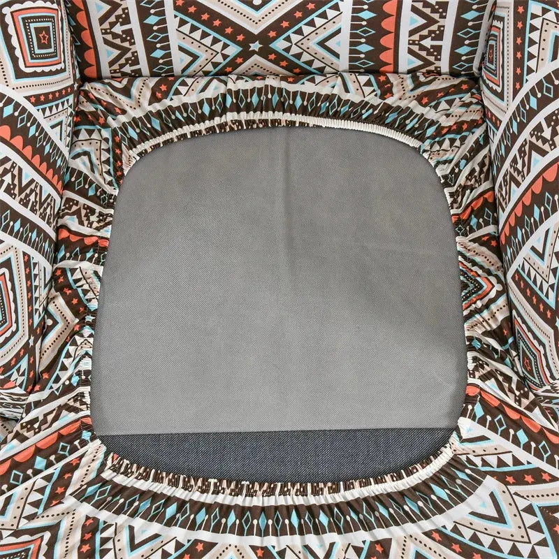 Housse de protection extensible pour fauteuil, fauteuil à ailes de plantes tropicales, en Spandex, style nordique, amovible, pour canapé Housse de France