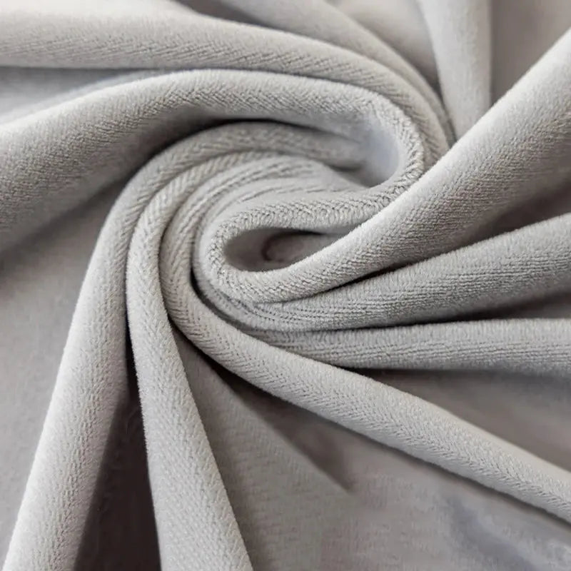 Housse de repose-pieds en velours, ronde ou carrée, extensible, pour pouf, protection, décoration de la maison Housse de France