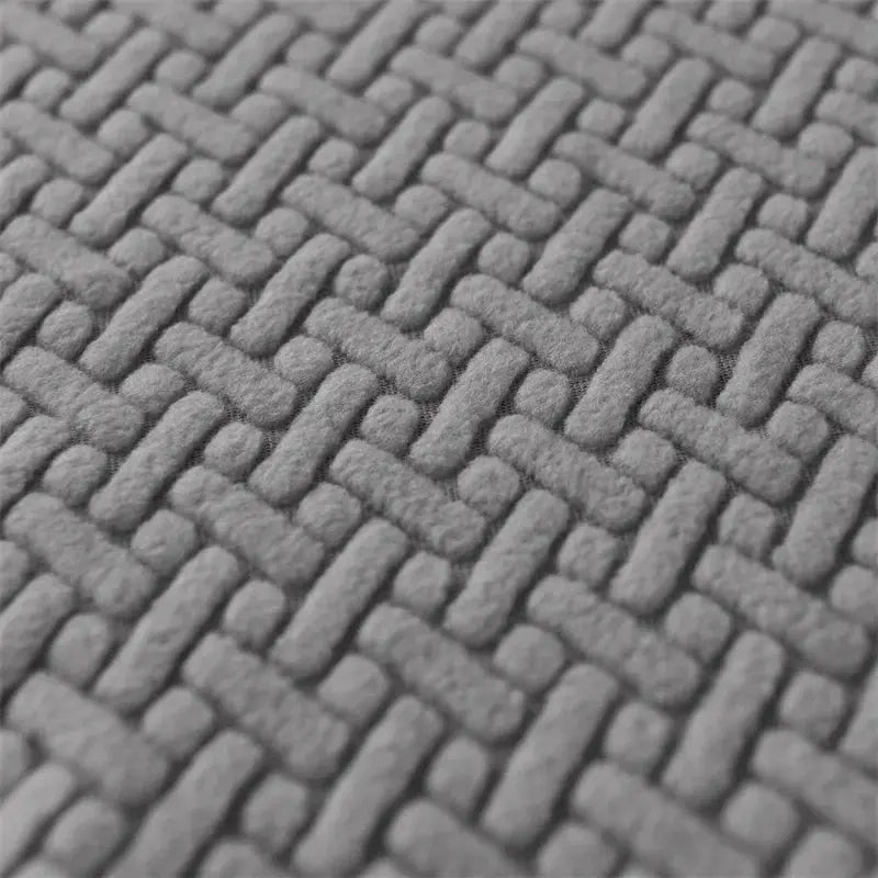 Housse de tabouret ottoman en Jacquard, couvre-pieds carrés élastiques, extensibles, Anti-poussière, tout compris, pour le salon Housse de France