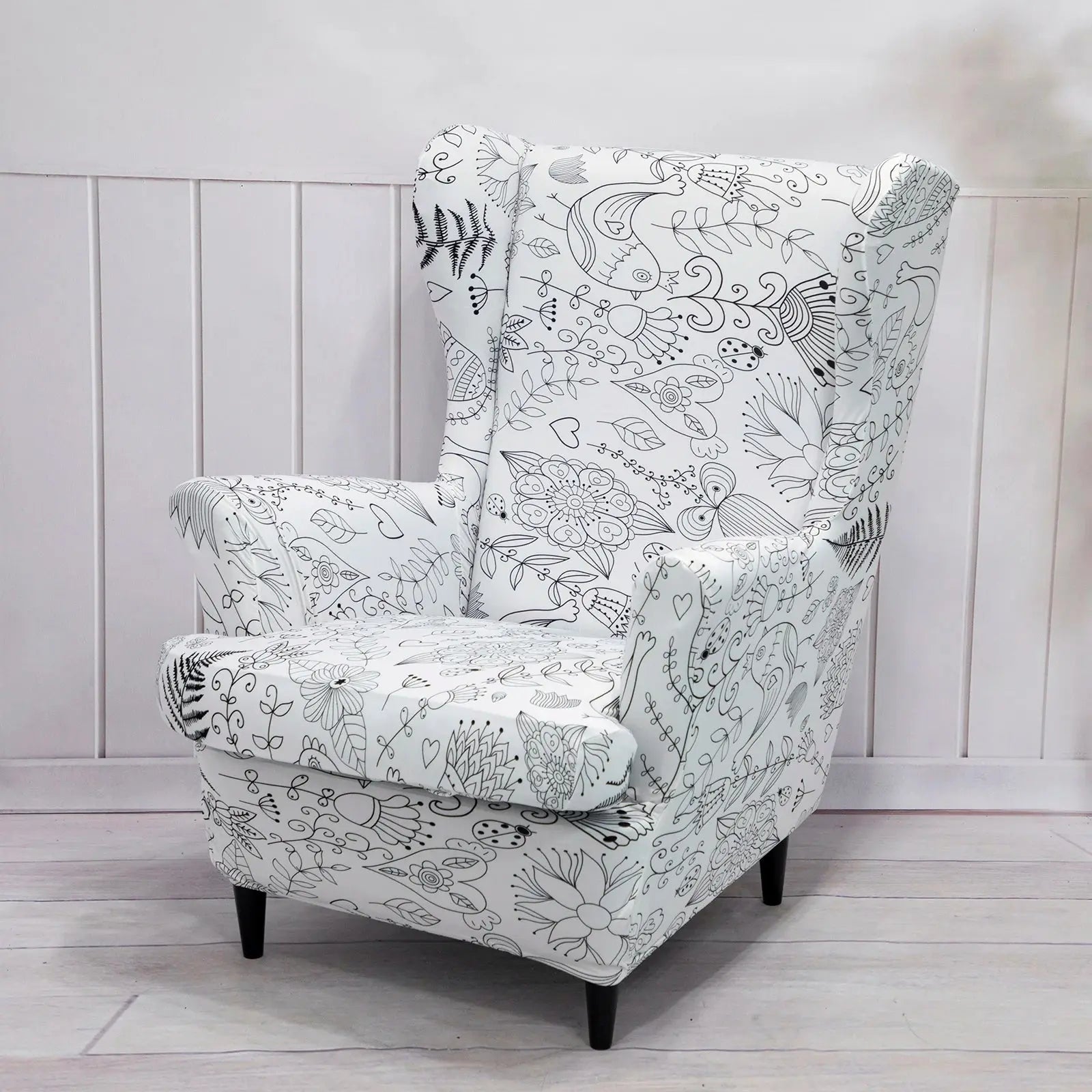 Housse fauteuil oreille MANUELLA Housse de France