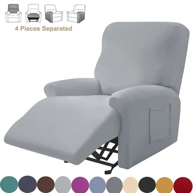 Housse fauteuil relax SPLITSOFA, protection pour chaise inclinable de relaxation - Housse de France