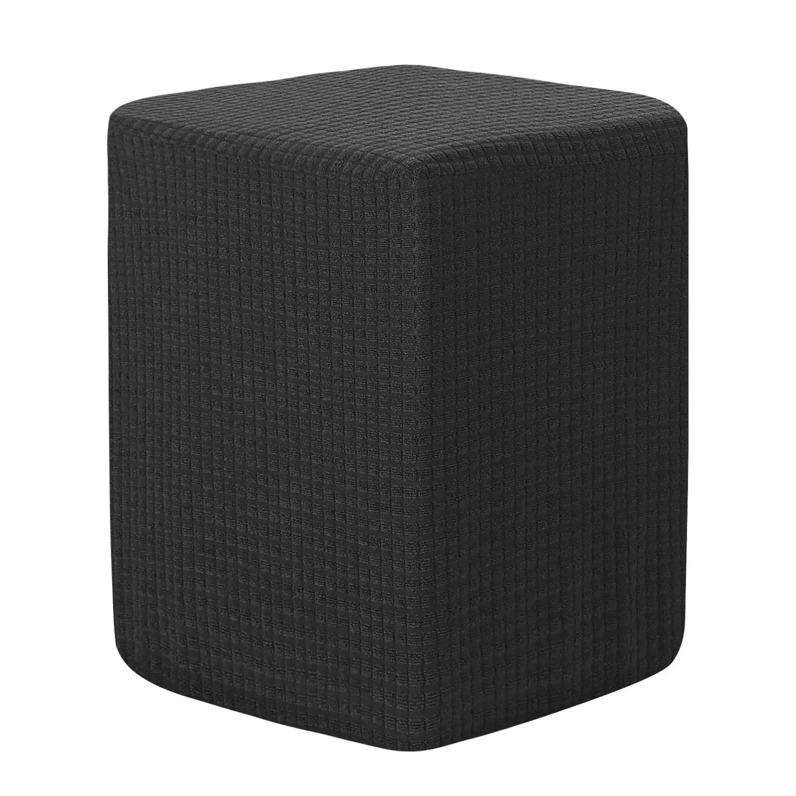 Housse ottomane carrée 36x25x32cm, housse de protection élastique pour tabouret de pied, repose-pieds pour salon et chambre à coucher Housse de France