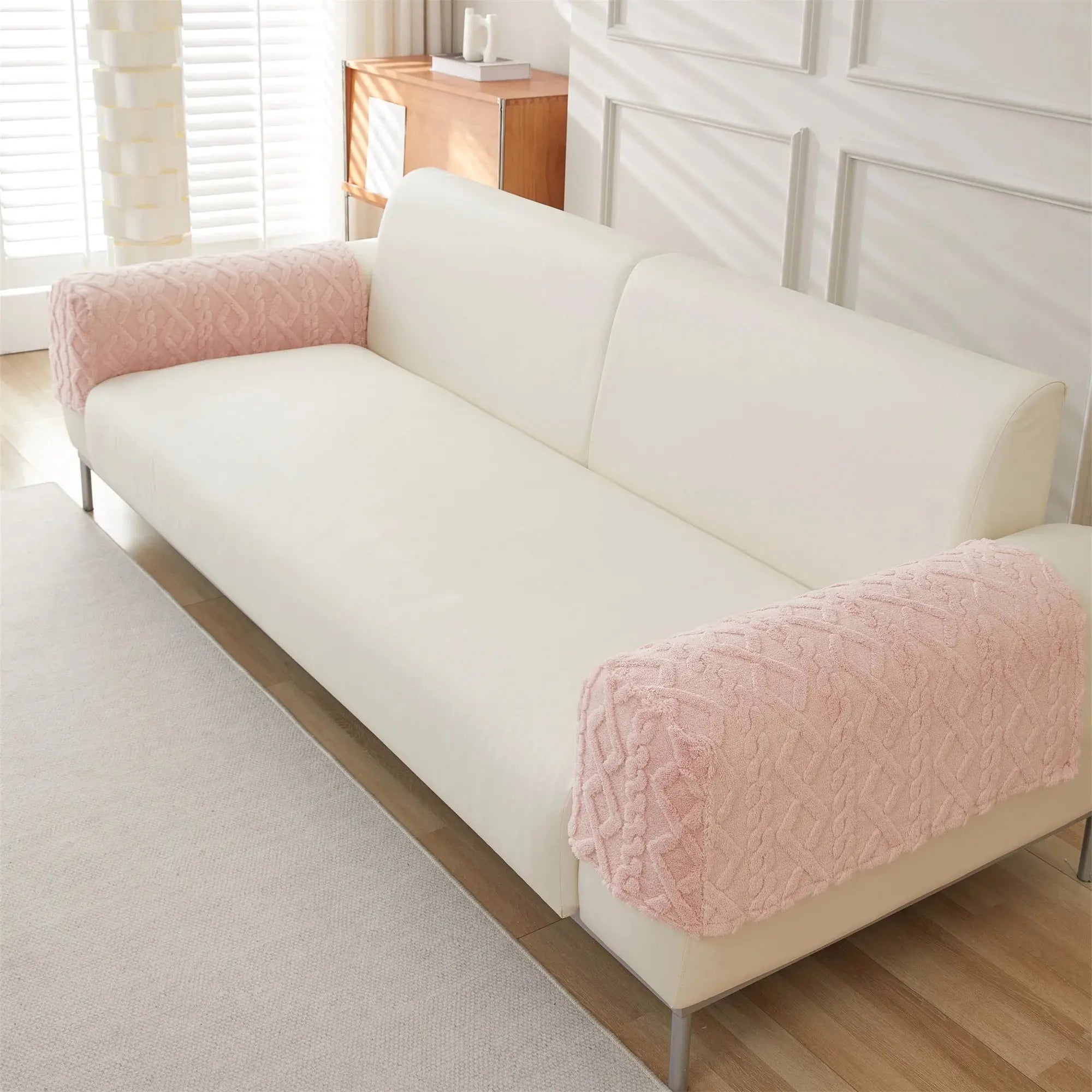 Housse Accoudoir Canapé Jacquard ELUNTO