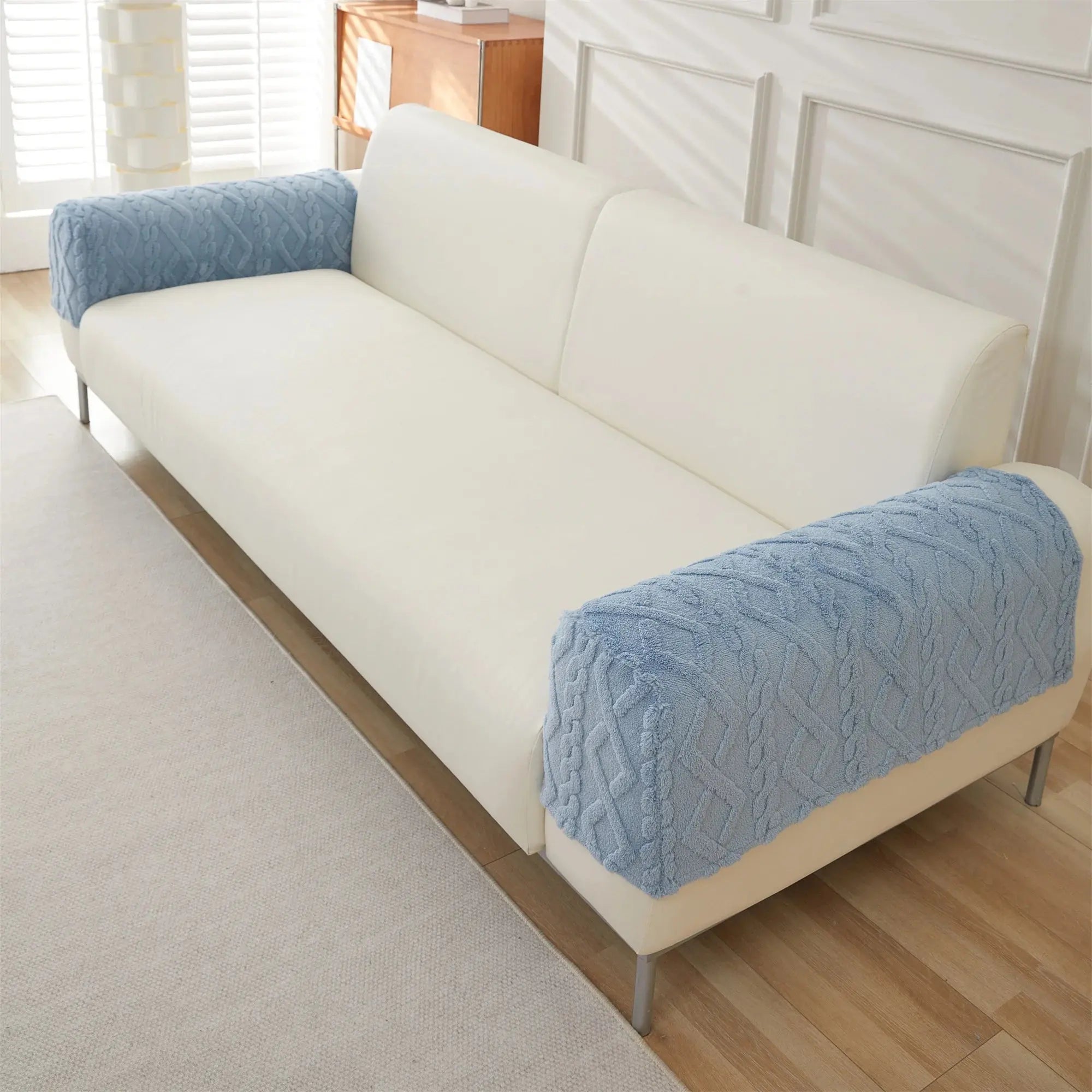Housse Accoudoir Canapé Jacquard ELUNTO