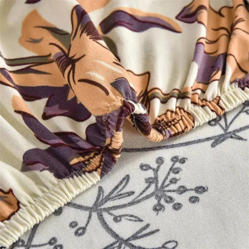 Housses de fauteuil à dossier haut coordonnantes avec housse de coussin de siège, housses de canapé, chaise à oreilles, salon, chambre à coucher, 2 pièces, ensemble Housse de France