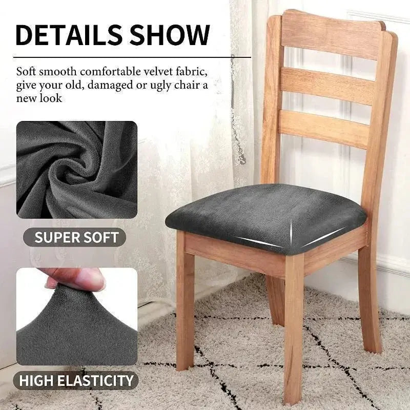 Housse assise chaise élastique SEVORA