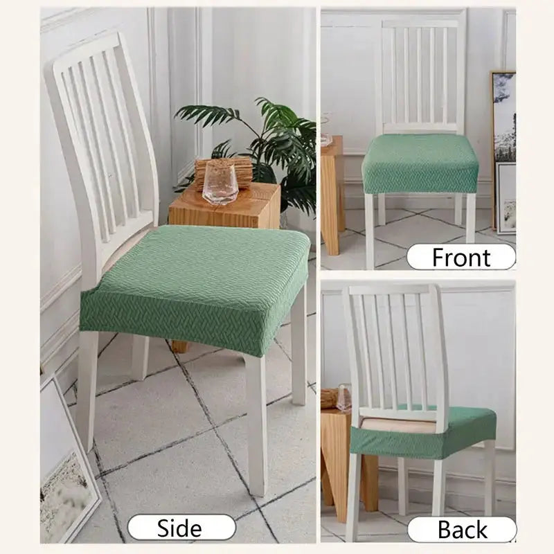Housse assise chaise unie ELASTIO