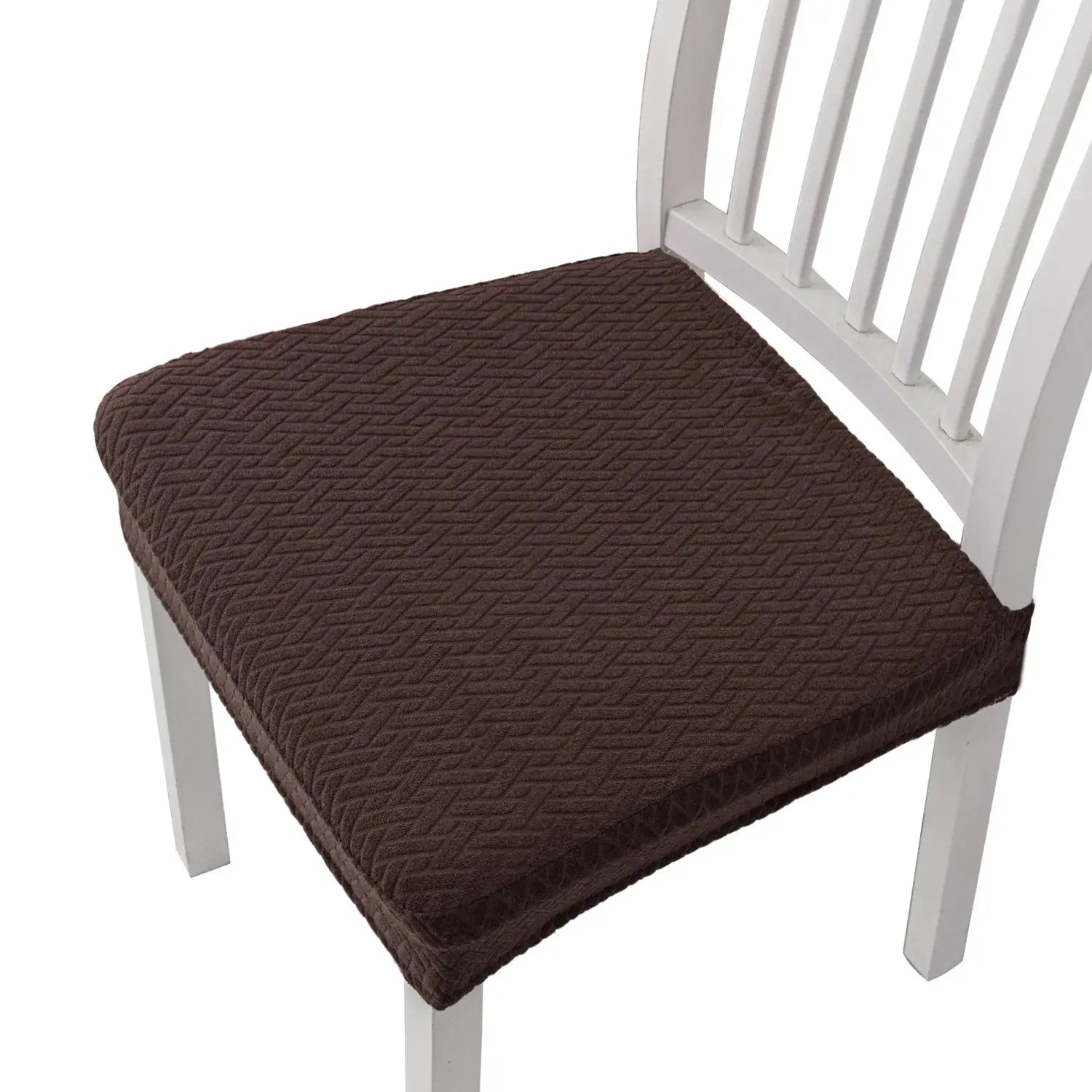 Housse assise chaise unie ELASTIO