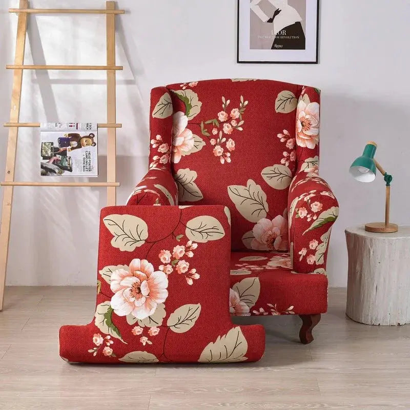 Juste de chaise à imprimé géométrique, housse de siège universelle, housse de siège en spandex, housse de fauteuil simple non ald, housse de fauteuil pour salon, anti-saleté, commandée Housse de France