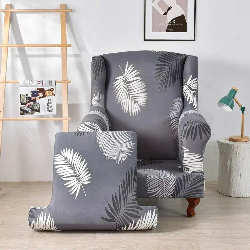 Juste de chaise à imprimé géométrique, housse de siège universelle, housse de siège en spandex, housse de fauteuil simple non ald, housse de fauteuil pour salon, anti-saleté, commandée Housse de France