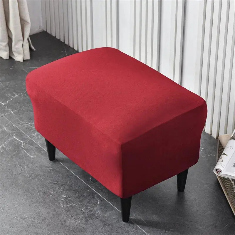 Housse Fauteuil à oreilles velours SOLVIA