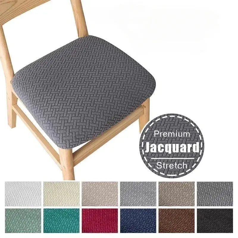 Housse assise chaise Jacquard JACQURA