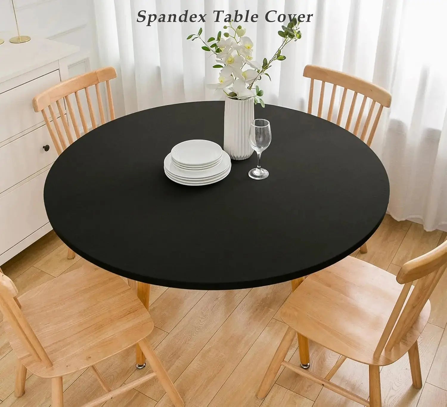 Nappe Table Mange Debout Extensible SPANDECOR Housse de France