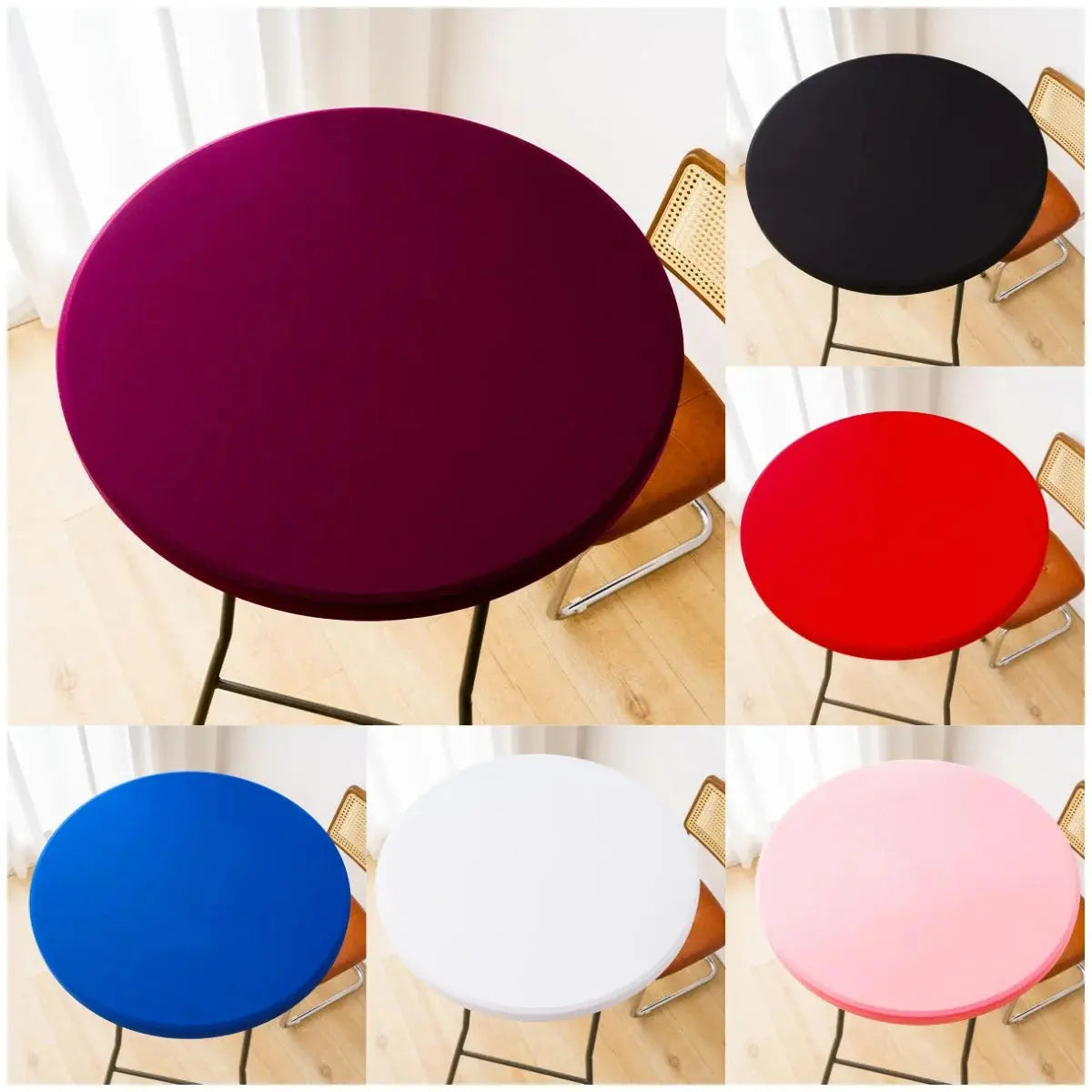 Nappe Table Mange Debout Extensible SPANDECOR Housse de France