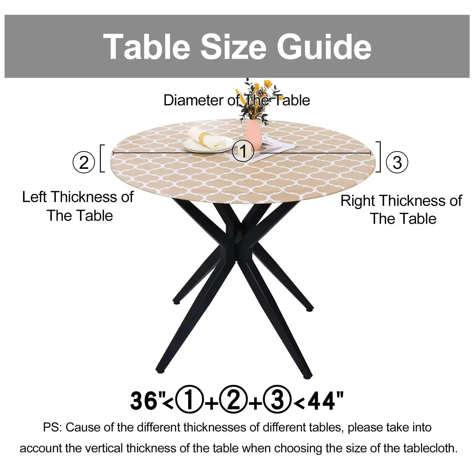 Nappe Table Mange Debout Imperméable VINOLUX Housse de France