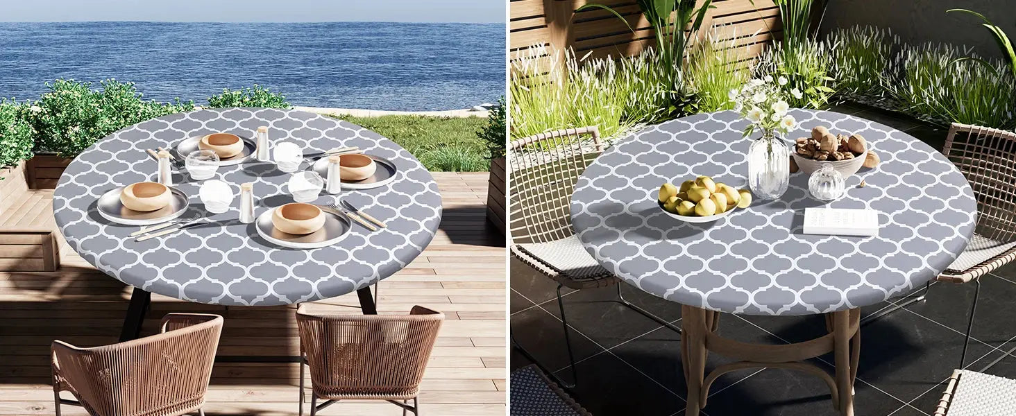 Nappe Table Mange Debout Imperméable VINOLUX Housse de France