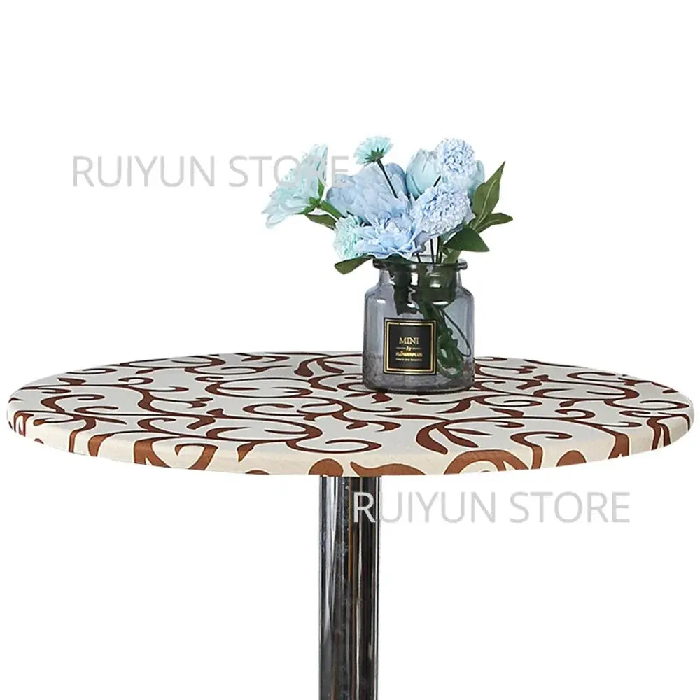 Nappe Table Mange Debout Moderne POLYFLORA Housse de France