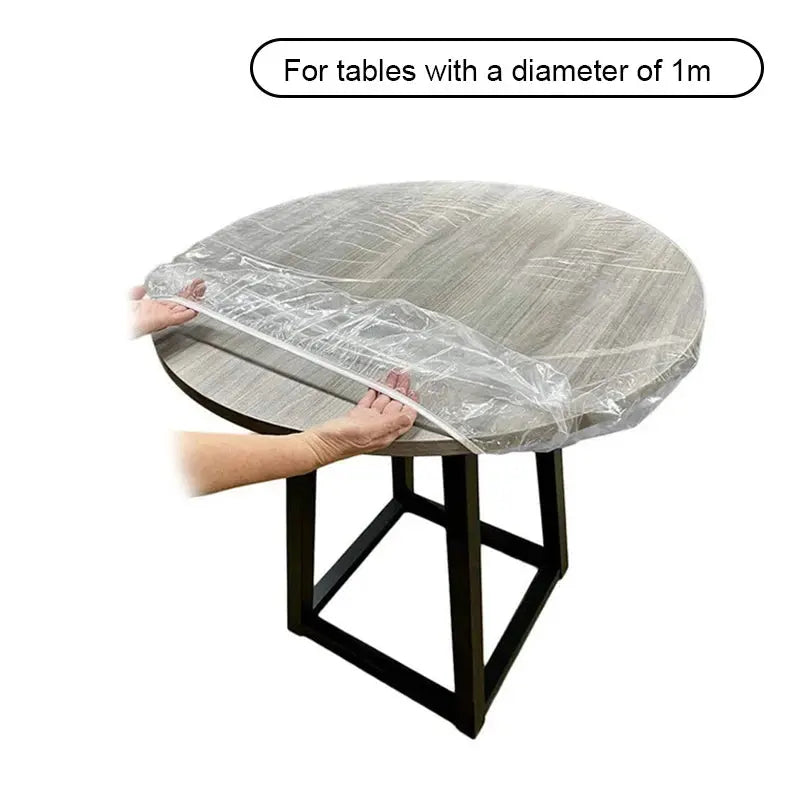 Nappe Table Mange Debout Transparente Imperméable ELAVI Housse de France